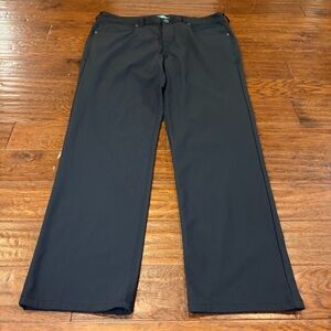 Tommy Bahama Men’s Performance Pants Black Size 34x30 Golf Travel Leisure Casual